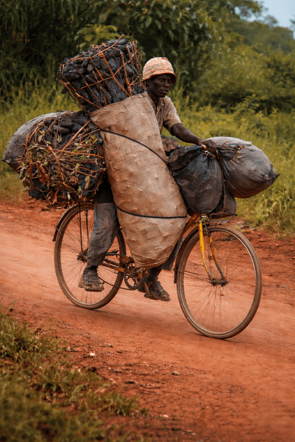 Charcoal transportation